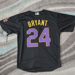 Kobe Bryant Lakers Colors Dodgers Jersey