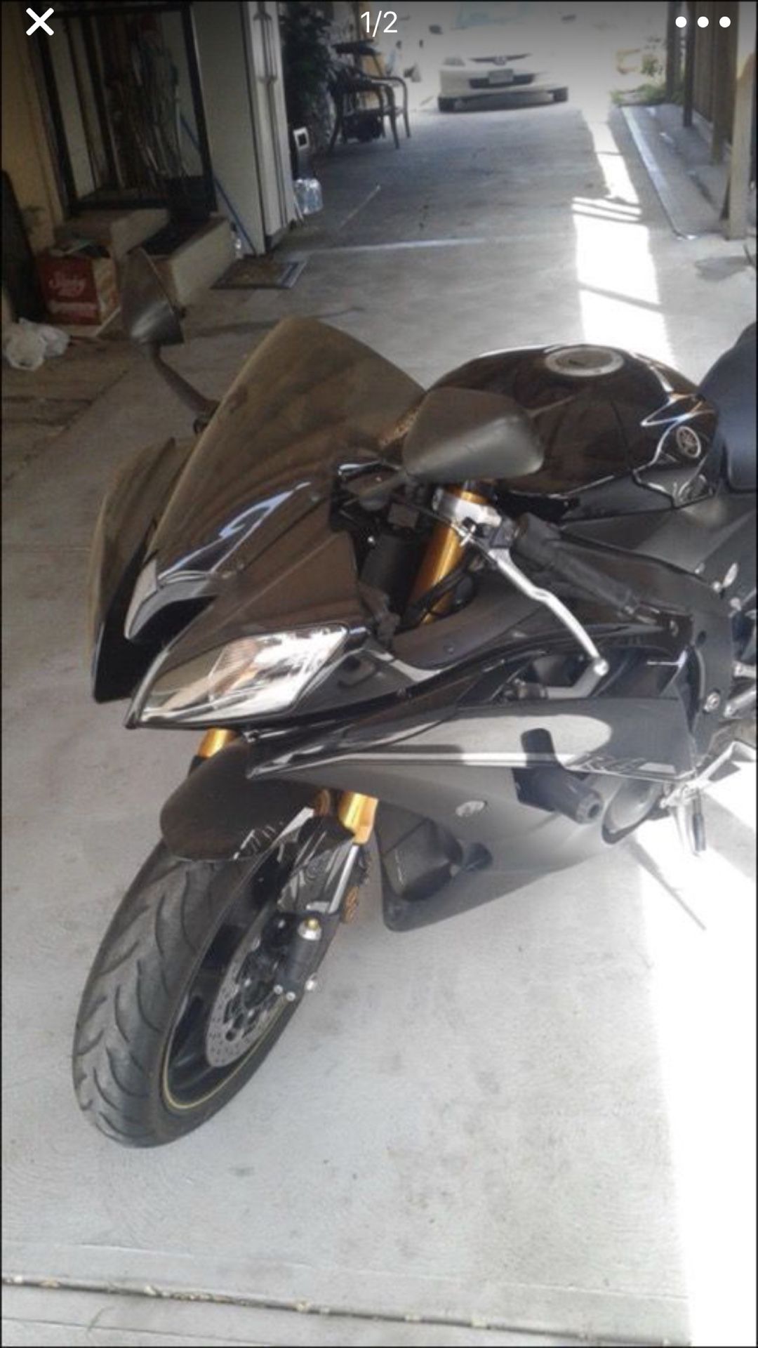 2008 Yamaha r6 Raven Edition Motorcycle TITLE IN HAND