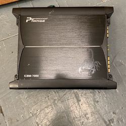 Performance Teknique Amplifier