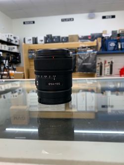 Sony 15mm f/1.4