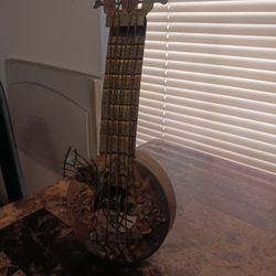 Violín Musical decorativo de cobre