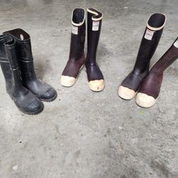 Rain Boots, Cement Boots
