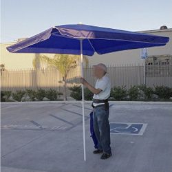 New Beach Umbrella Outdoor Umbrella 6x6 Feet Camping Umbrella 