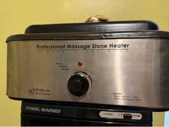 Professional massage stone heater