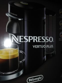 Nespresso Vertuo Plus. DeLonghi the coffee and expresso maker for you