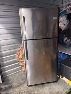 Frigidaire Stainless Steel Refrigerator – 4 Years Old – Works Great
