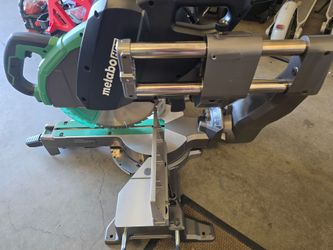 Metabo HPT 12-in 15-Amp Dual Bevel Sliding Compound Corded Miter Saw
