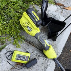 Ryobi 40V Cordless String Trimmer w/ Battery & Charger – Great Condition