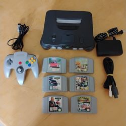 Nintendo 64 Gaming Console Bundle Lot Collection Combo Games Controller 