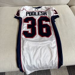 Adam Podlesh P Maryland 2006 College Senior Bowl Game Worn Jersey Chicago Bears