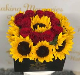 Roses, rosas sunflowers 🌻