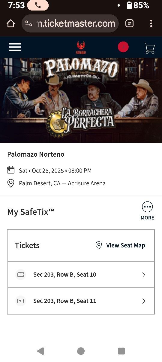 Palomazo Norteño Oct.25th...palm Springs