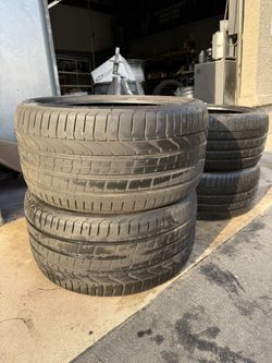 295/35/20 and 255/40/20 Pirelli Tires