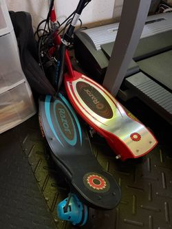 Razor electric scooters