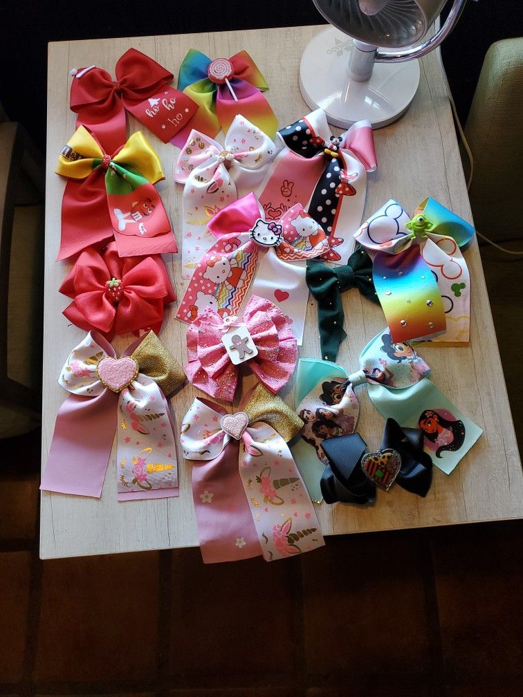 Girls Hair Bows Custome Handcrafted Collection Girls Hair Bows