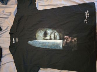 Large custom Michael Myers tee
