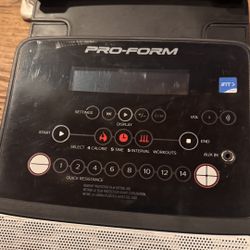 Pro form bike console new 