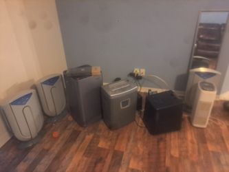 Air purifiers one paper shredder