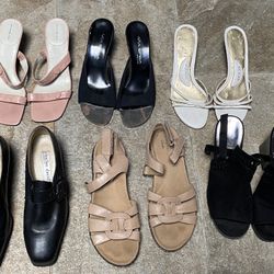 Bundle Deal: 6 Pairs Mid- End Shoes Sizes 7.5 and 8