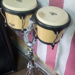 Lp Bongos with Stand