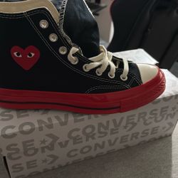 Red Heart Converse
