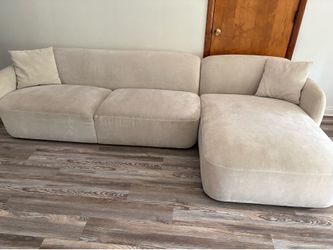 Vanilla Color sectional sofa