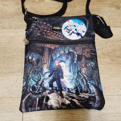 Anime Jujutsu Kaisen Purse Yuji & Sukuna Passport Crossbody Bag by Bioworld