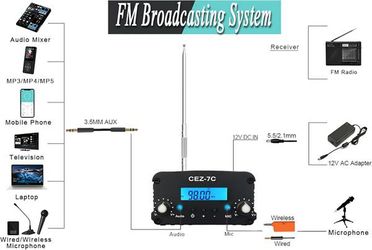 7W FM Transmitter