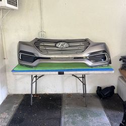 2017-2018 HYUNDAI SANTA FE SPORT FRONT BUMPER COVER OEM 86511-4Z500 GENUINE