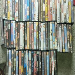 163 Dvd Movie Cases With Disks Inside. Make Offer