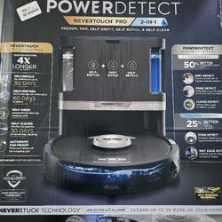 SHARK POWER DETECT NEVERTOUCH PRO 2-IN-1 VAC/MOP ROBOT