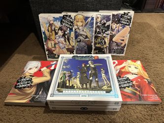 Is It Wrong To Pick Up Girls From a Dungeon 2 DVD Box Set Includes Manga