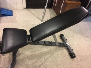 Hoist Hf 165 Flat Incline Decline Bench Leg Developer For Sale