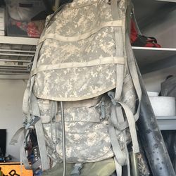 Military Large Rucksack Bag With Supporting Frame