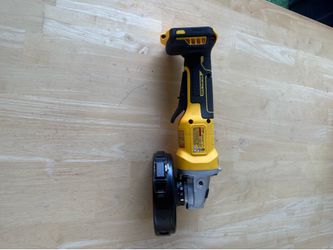 DEWALT 20-Volt MAX Cordless Brushless 4-1/2 in. Angle Grinder with Slide Switch (Tool Only)