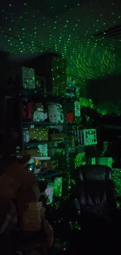 New Laser christmas light display
