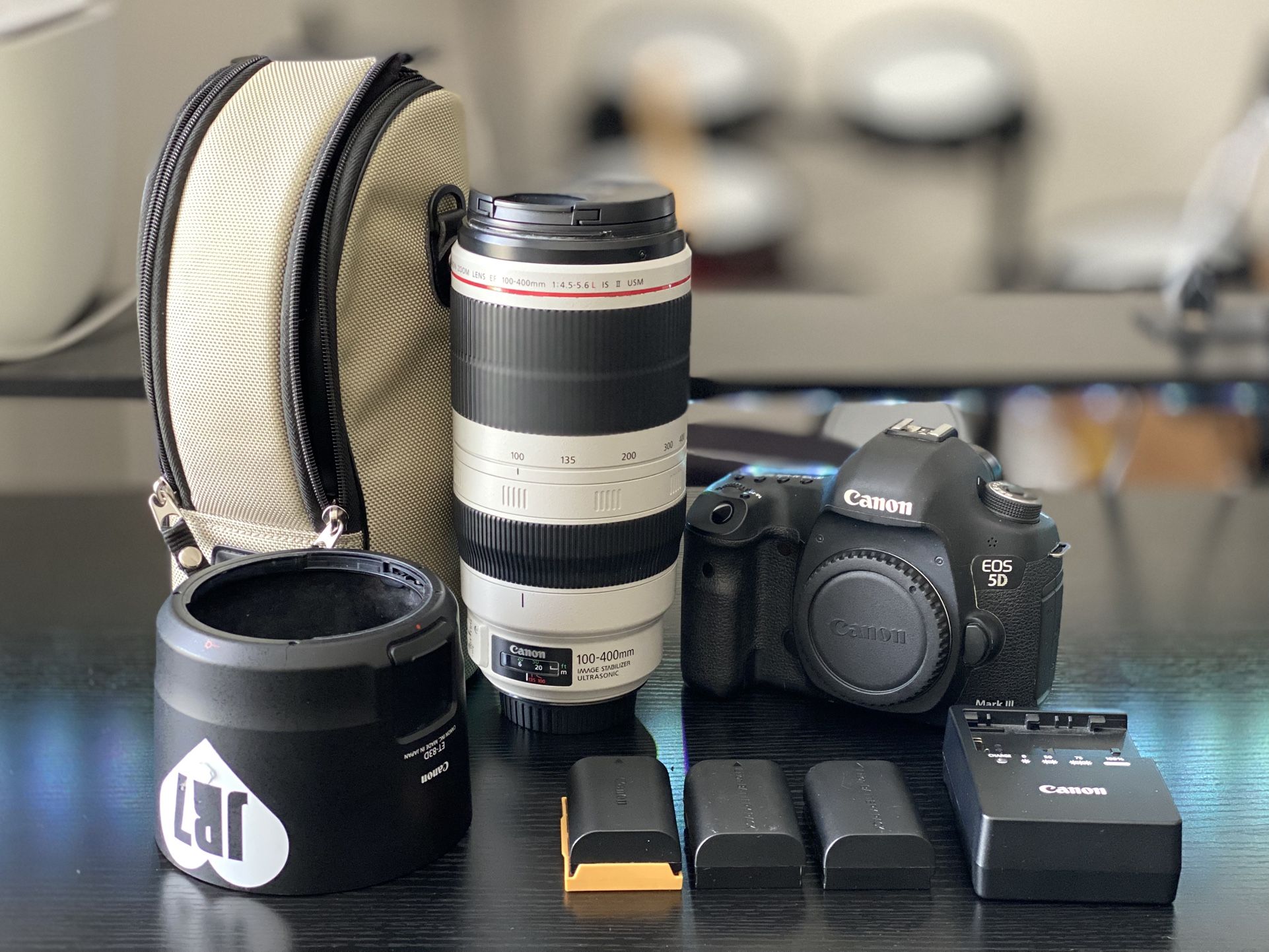 Canon 5D Mark iii W/ 100-400mm Lens