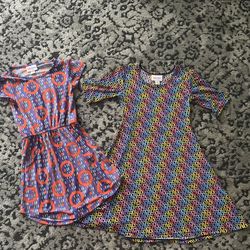 Kids Lularoe Size 4 Dresses