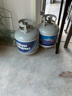 Blue Rhino & AmeriGas Propane Tanks – Set of 2