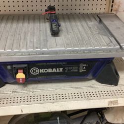 Corded Kobalt Tile Saw 