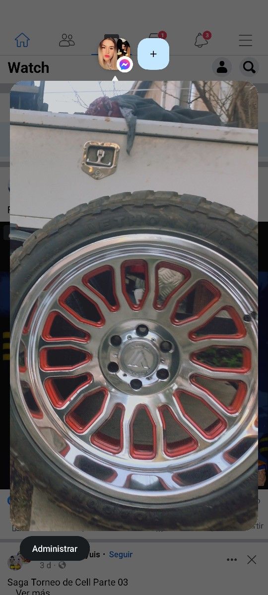 For Sale 4 Wheels 22 \