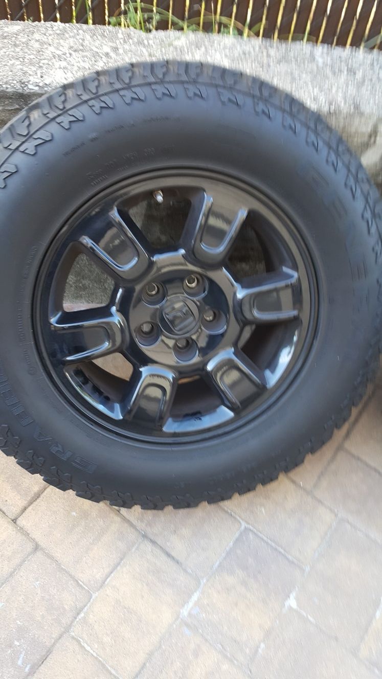 4. 17"RIMS HONDA RIDGELINE