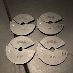 2 Pairs Of Micro Gainz 2.5 Lb Dumbbell Fractional Weight Plates - Brand New!