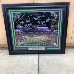 SuperBowl XLVIII Champions Autograph Picture Certified