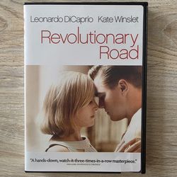 Revolutionary Road film movie DVD featuring Leonardo DiCaprio and Kate Winslet