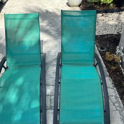 Purple Leaf Loung Chairs