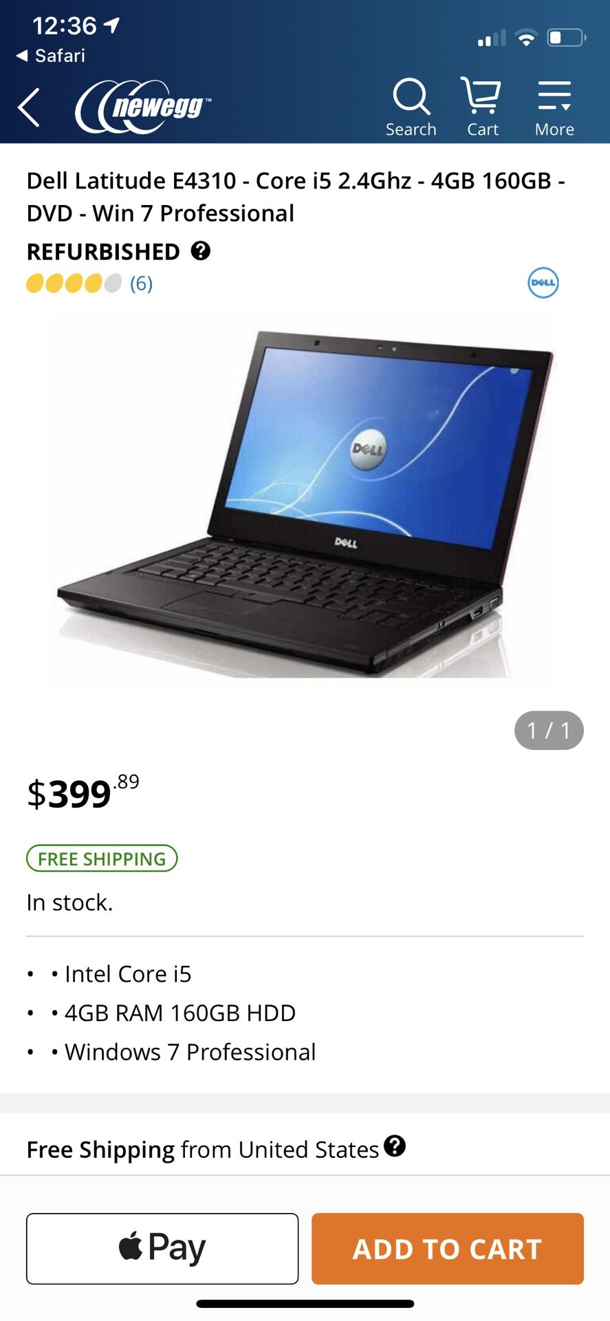 Dell Latitude E4310 Laptop