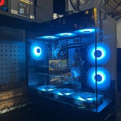 Ryzen 5, RTX 5060 Gaming Pc Bundle With Curbed Monitor