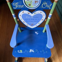 Rock A Buddies Wooden Time Out Rocking Chair for Sale in