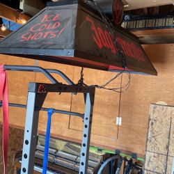 Pool Table Light Jäegermeister Works Great